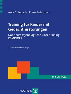 cover image of Training für Kinder mit Gedächtnisstörungen